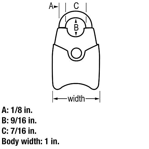 Master Lock 4689T TSA Approved Keyed Lock, 2 Pack, Colors May Vary - size: 2 Pack