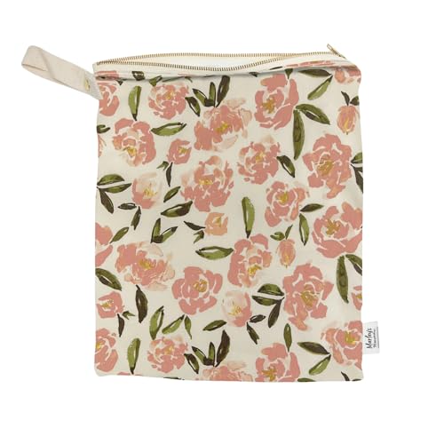 Marley's Monsters Wet Bag - color: Peach Roses