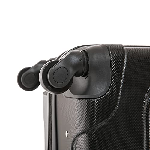 InUSA ENDURANCE Luggage with Spinner Wheels | Spacious Durable Lightweight Hardshell Suitcase, Travel Sets with Handle and Trolley | (20in, 24in, 28in) 3 Piece Luggage Set | Black - color: Black, size: 3-Piece Set (20-Inch, 24-Inch, 28-Inch)