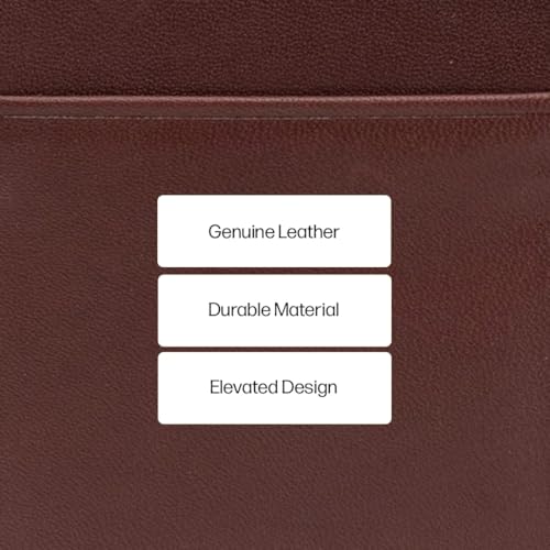 Thread Wallets Ultra Slim Minimalist Leather Card Holder Wallet (Chocolate) - color: Chocolate