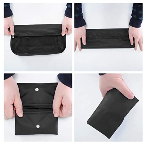 Luggage Packing Organizers Packing Cubes Set for Travel (black) - color: black 8pc