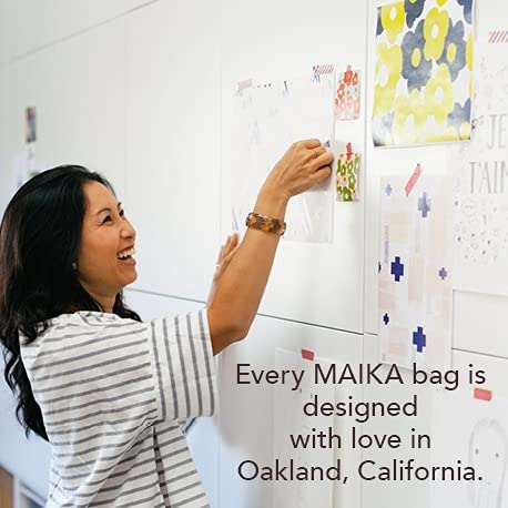 MAIKA Recycled Canvas Travel Pouch - color: Waxed Ash, size: Small