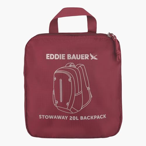 Eddie Bauer Stowaway Packable Backpack - Black Cherry, 20L - color: Black Cherry, size: 20L