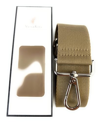 Purse Strap Replacement for Crossbody Bags & Handbags - color: Khaki, size: 1-1/2 Inch Wide