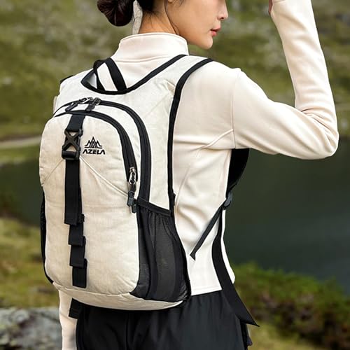 Small Hiking Backpack 18L Foldable Packable Travel Backpack with Phone Pocket Lightweight Hiking Daypack - color: 15l-black
