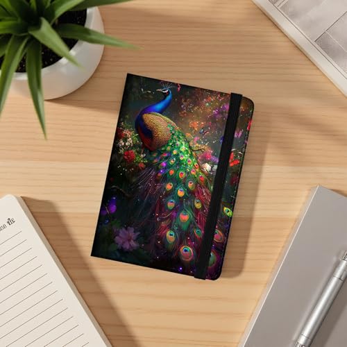 Passport Cover,Multi-Functional Travel Wallet,Stylish & Durable RFID Blocking Passport Holder, Travel Essentials for Men and Women,Peacock Feather - color: Peacock Feather