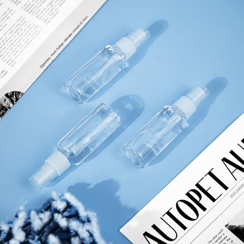 Zoizocp Spray Bottles, 2oz/50ml 6 Pack Clear Plastic Mini Travel Bottle Set - color: Clear(BPA+TSA)-2oz