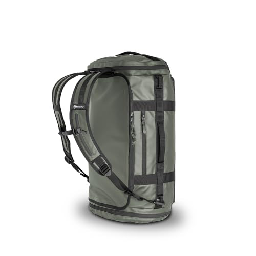 WANDRD CARRYALL 30L Travel Duffel Bag, Wasatch Green, Backpack Straps - color: Wasatch Green, size: 30L