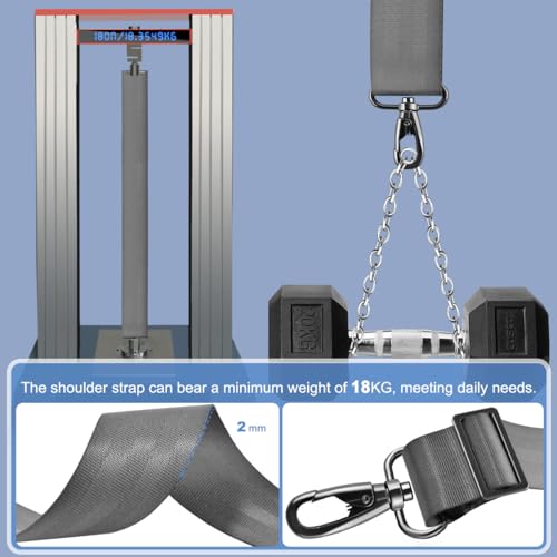 ZINZ 78-Inch Shoulder Bag Strap,Gray - color: Gray