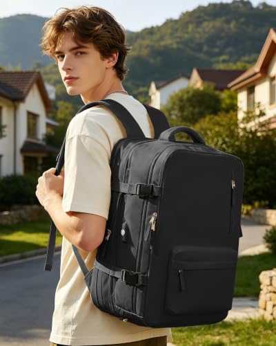 Vacuum Backpack Travel with Pump, Vacuum Seal Compression Bags For Clothing