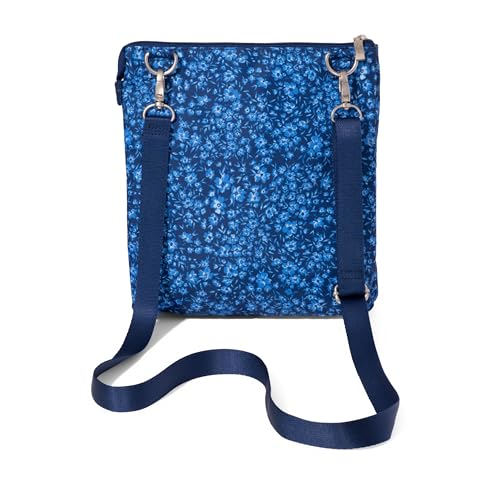 Baggallini Out and About Crossbody - color: Navy Petal