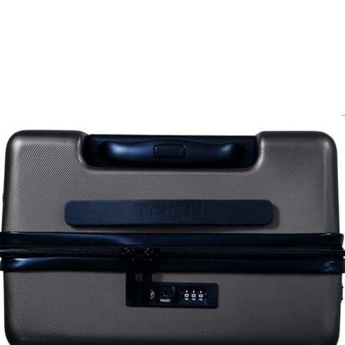 TACH Patented Connecting Hard Shell 3 Piece Luggage Set - 20, 24 & 28 inch Luggage | Carry-On, Medium & Large Rolling Suitcases - Black - color: Black, size: 3-Piece Set