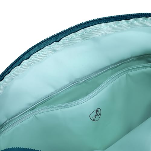 Travelon Anti-Theft Roam East/West Crossbody - color: Capri Blue