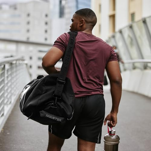 Meister Vented Convertible Duffel/Backpack Gym Bag - Ideal Carry-On - color: V2.0 Black