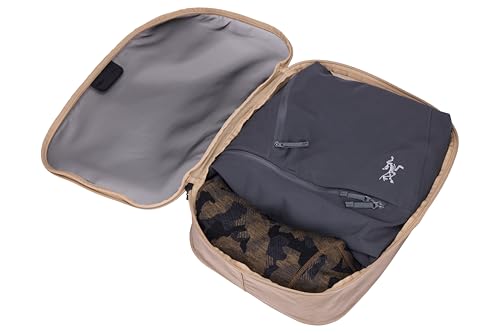 Thule Packing Cube, Size Medium, Transparent Fabric, Organize Shirts, Pants, Sweaters, Easy to Pack - color: GENTLE BEIGE, size: Medium, style: Single