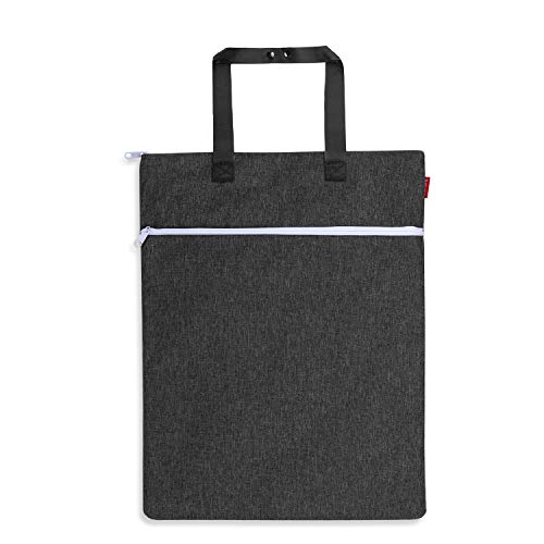 Damero Hanging Wet Dry Bag, Reusable Laundry Wet Bag, Large- Black