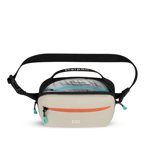 Sherpani Hyk, Small Sling Bag, Lightweight Travel Fanny Pack - color: Bluff
