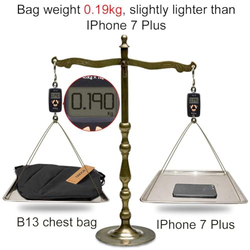 OSOCE Sling Bag for Men, Crossbody Bag, Quick-Release Buckle, Black, 1.0S - color: Black 1.0, size: Small