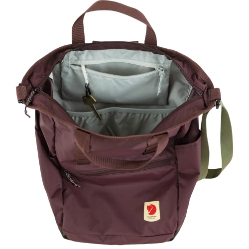 Fjällräven High Coast Totepack - Water-Resistant Fabric, Convertible Carry, Lightweight Design - Travel - color: Blackberry