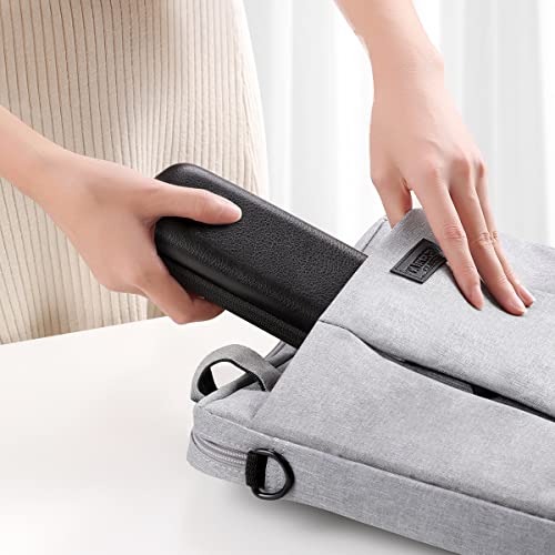 AGPTEK Case Holder for Apple Pencil, Slim PU Hard Leather Carrying Pouch - color: Black