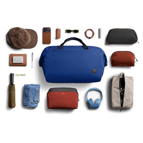 Bellroy Classic Duffel 35L (casual weekender bag with easy organization) - Indigo - color: Indigo