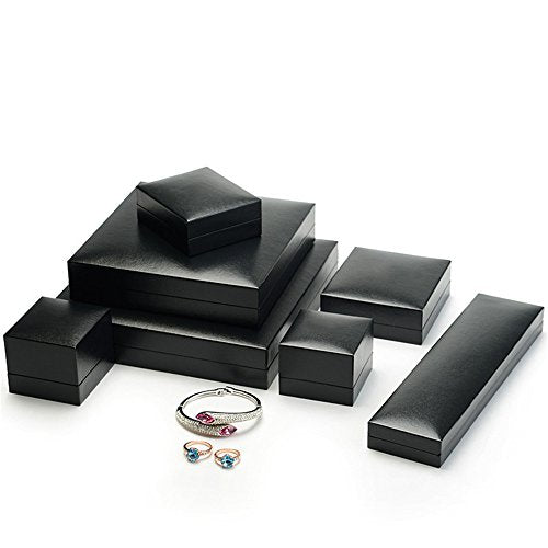 Oirlv Black Necklace/Pendant Box, Jewelry Display Case for Anniversary - color: Pendant box