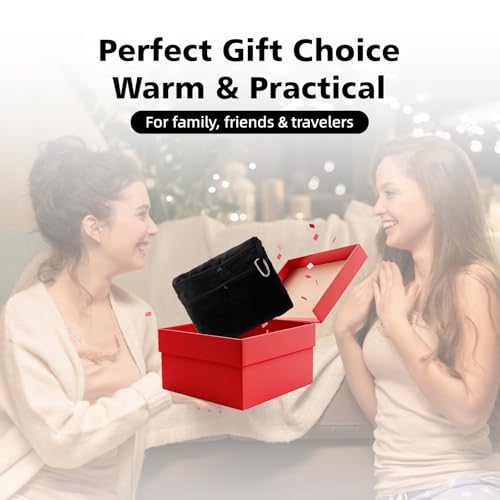 Packable Travel Throw Blanket, Black - color: Black