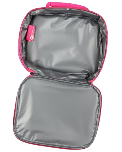 AI ACCESSORY INNOVATIONS Barbie Backpack Barbie and Friends Magic Sequins 5 PC Set with Matching Lunch Box School Bookbag 16"