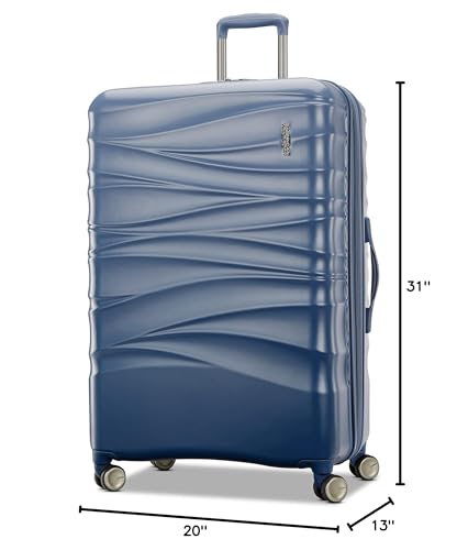 American Tourister 28-inch Spinner, Slate Blue, 28-inch Spinner - color: Slate Blue, size: 28-Inch Spinner
