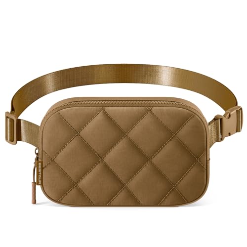 Fanny Pack for Women Men, Waterproof Lightweight Crossbody Bag - color: 7.Brown upgrade