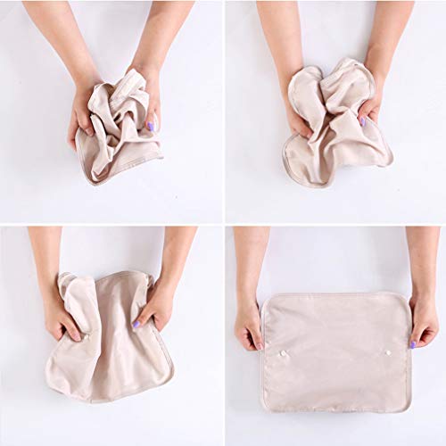 Luggage Packing Organizers Packing Cubes Set for Travel (white 6pc) - color: white 6pc