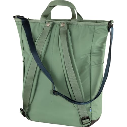 Fjällräven High Coast Totepack - Water-Resistant Fabric, Convertible Carry, Lightweight Design - Travel - color: Patina Green