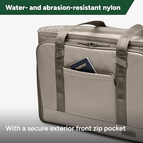 Halfday Convertible Garment Tote, 2-in-1 Travel & Garment Bag, Stone - color: Stone