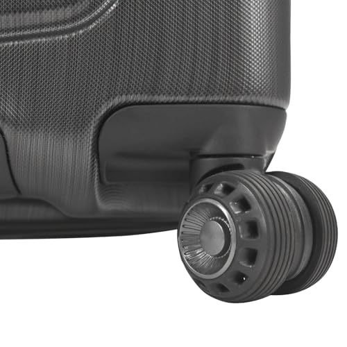 Traveler's Choice Silverwood Polycarbonate Hardside Expandable Spinner Luggage, Brushed Metal, Checked-Large 30-Inch - color: Brushed Metal, size: Silverwood I (30-Inch)
