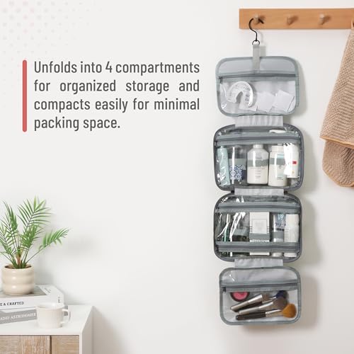 Travel Toiletry Bag Organizers, Baby Pink
