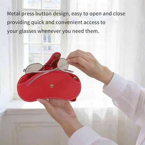 Double Eyeglass Case Soft Dual Glasses Case for Women Men Travel Squeeze Top Sunglasses Cases Eyeglasses Pouch - color: Black+rose Pink Lanyard
