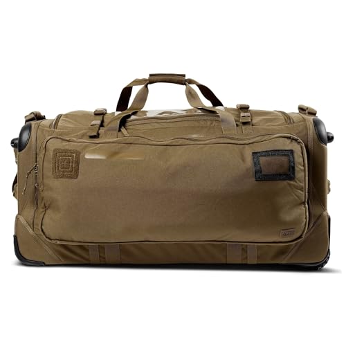 5.11 Tactical Soms 3.0 Large Duty Rolling Duffle Bag Deploy Luggage 126L - color: Black