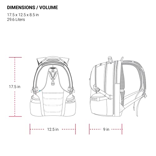 SwissGear 2769 ScanSmart Laptop Backpack, Fits Most 16 Inch Laptops, TSA Friendly, Work, School, Men's and Women's, Black - style: 2769 Scansmart Backpack
