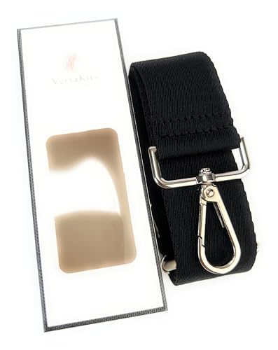 Purse Strap Replacement for Crossbody Bags & Handbags - color: Black, size: 1-1/2 Inch Wide
