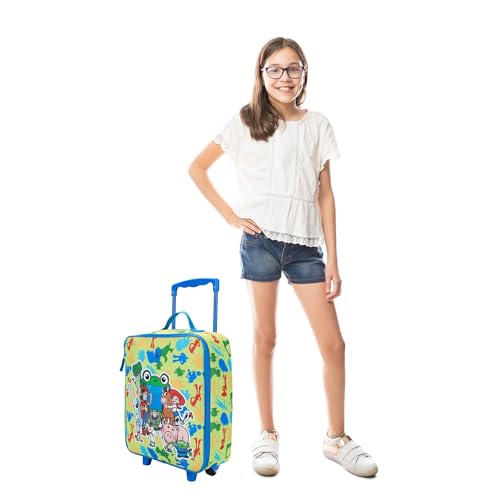 Bioworld Toy Story Kids 14-Inch Pilot Case Luggage Set with Duffle Bag, Utility Case & Luggage Tag
