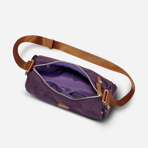 Nordace Siena Hobo Crossbody Bag - Secure RFID Blocking Pocket and Hidden Compartments for Travel Shoulder Bag - color: Purple