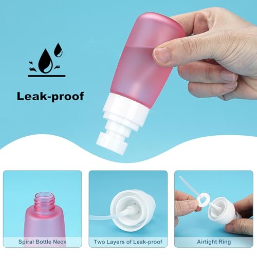 Fine Mist Travel Spray Bottles, 3-Pack,2.5oz/75ml - size: 75 ml