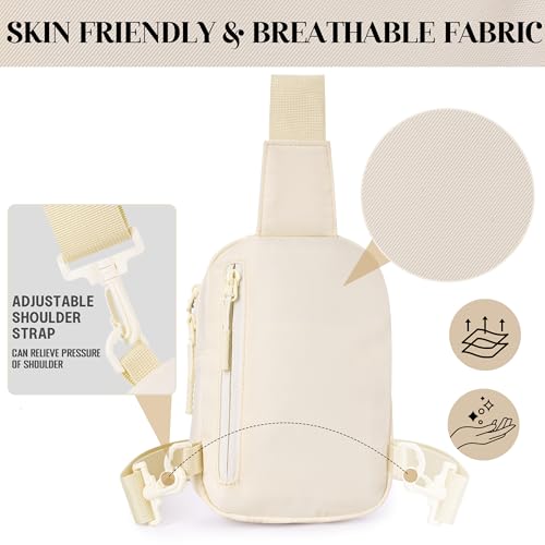 Anti Theft Crossbody Bag, Small Sling Bag for Women RFID Blocking