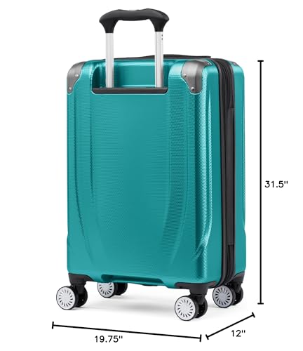 Travelpro Pathways 3 Hardside Luggage Set, Teal, 3-Piece (21/25/29) - color: Kayak Teal, size: 3 Piece Set (21/25/28)