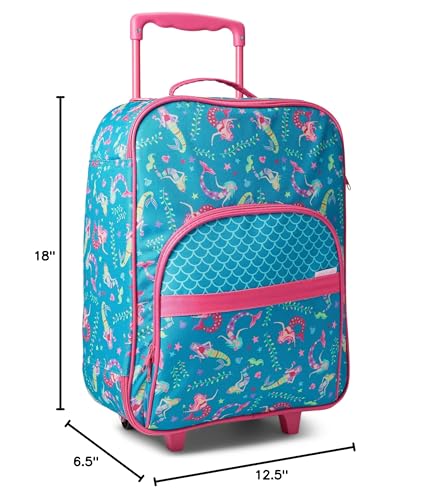 Stephen Joseph Kids' Luggage, Mermaid, One Size - color: Mermaid