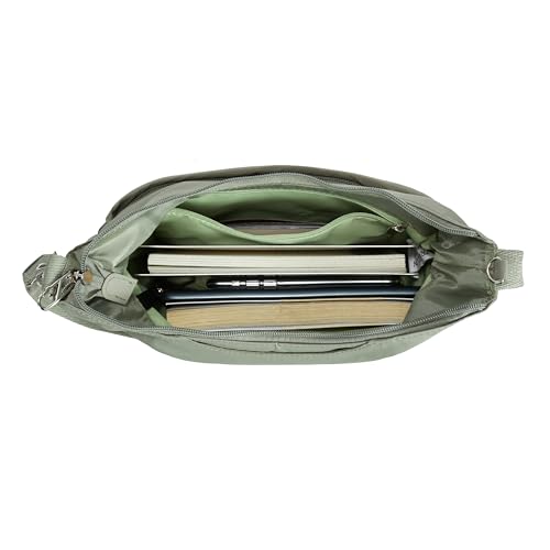 Travelon Anti-theft Roam Medium Crossbody - color: Moss