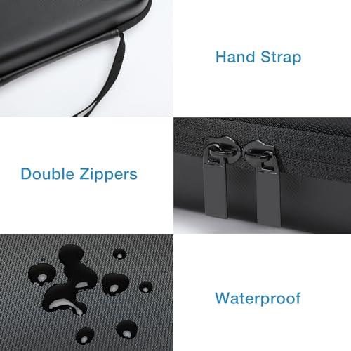 MOSISO Electronic Organizer Travel Compatible with MacBook Power Adapter - color: Black