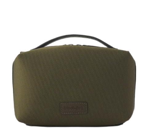 WOOL & OAK Toto Toiletry Bag - Nylon, Olive - color: Olive (Nylon)
