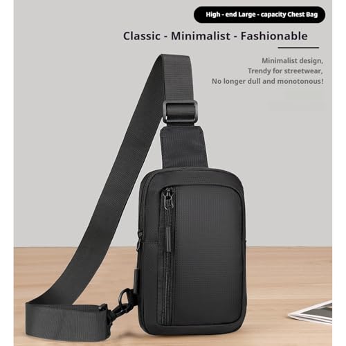 Mini Sling Bag for Men & Women,Waterproof Crossbody Bag(Dark Blue) - color: Dark Blue
