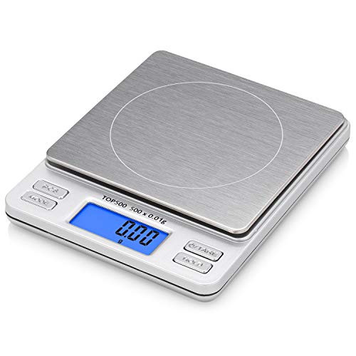 Smart Weigh Digital Pocket Scale, 500g x 0.01g, Kitchen, Herb & Jewelry - size: 500 Grams